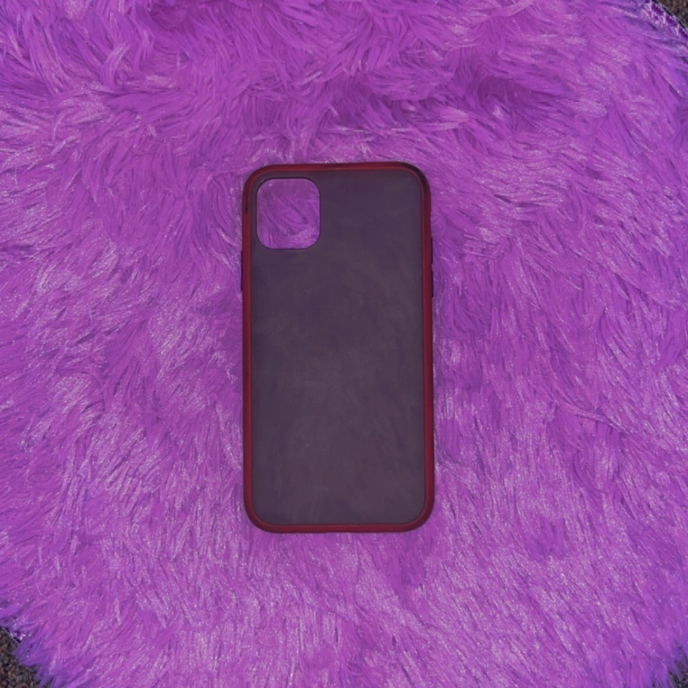 Red iPhone 11 Phone Case